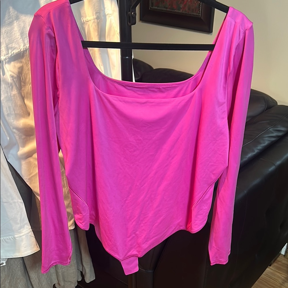 Lululemon Wundermost Ultra-Soft Nulu Square-Neck Long-Sleeve Bodysuit